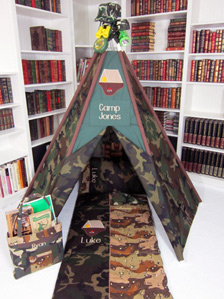 camo-camping Themed Play Tent