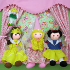 Butterfly Puppet Theater - Puppets