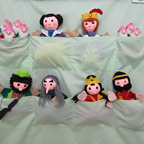 Enchanted Forest Puppet Theater - Back Pockets for Puppets