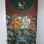 Jungle-Camo Puppet Theater - Overall Theater